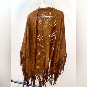 Boho 70’s inspired shawl